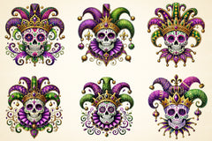 Skull Clipart Bundle 2 - CraftNest - Digital Crafting and Art
