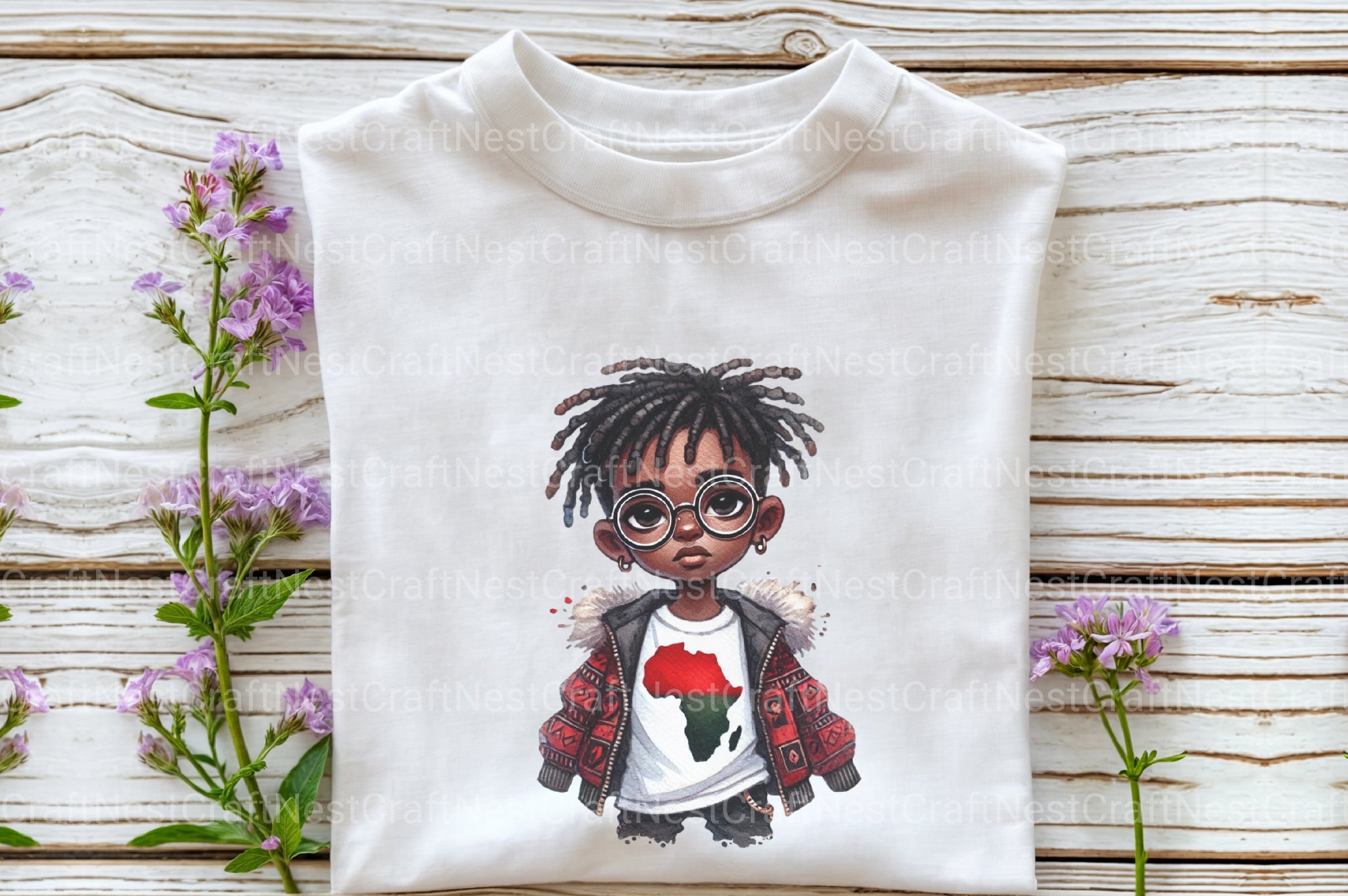 Black History Little Boys Clipart Bundle - CraftNest - Digital Crafting and Art