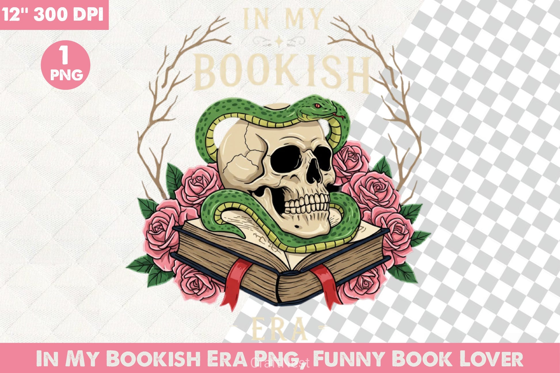 Bookish Era Clipart Bundle - CraftNest - Digital Crafting and Art
