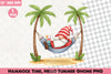 Hammock Time Summer Gnome Clipart Bundle