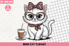 Bow Cat Clipart Bundle 1