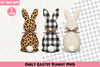 Girly Easter Bunny Clipart Bundle