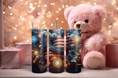 4th of July Tumbler Wrap Bundle 25 - CraftNest - Digital Crafting and Art