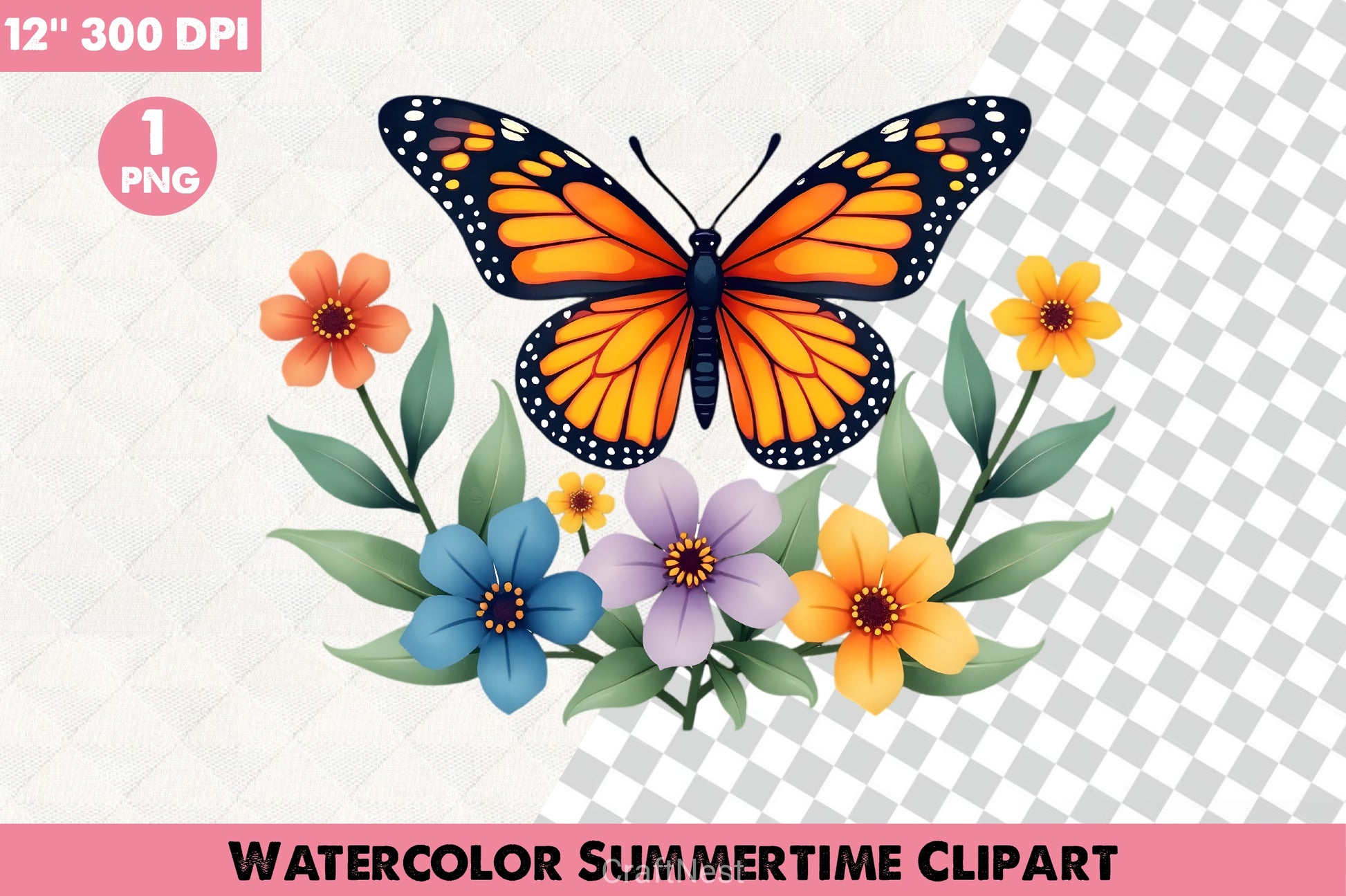 Summertime Clipart Bundle - CraftNest - Digital Crafting and Art