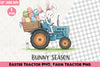 Easter Tractor Farm Clipart Bundle 4