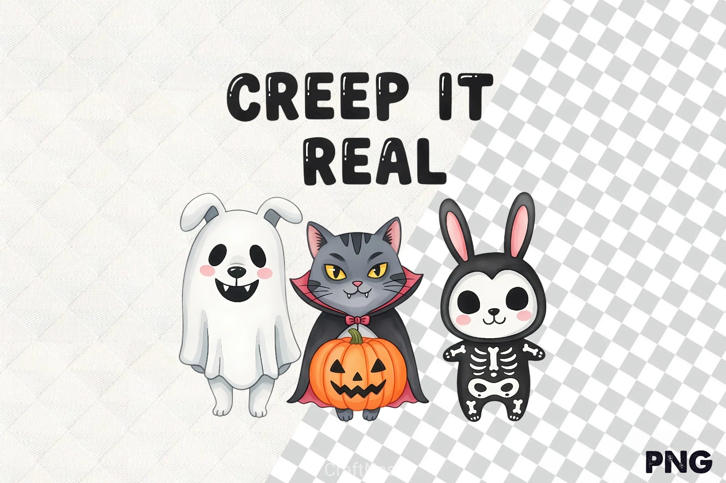 Spooky & Sweet Halloween Clipart Bundle - CraftNest - Digital Crafting and Art