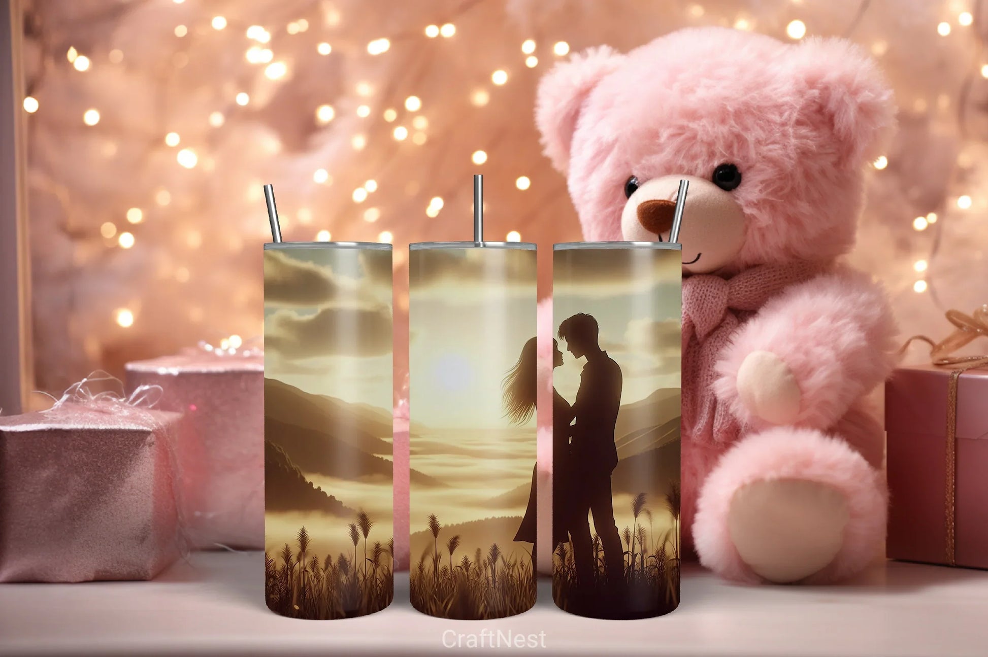 Valentine Tumbler Wrap Bundle 63 - CraftNest - Digital Crafting and Art