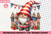 Memorial Day Gnomes Clipart Bundle 1