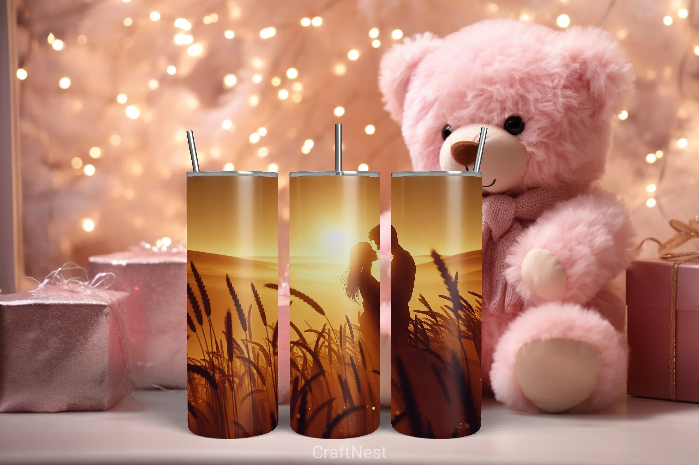 Valentine Tumbler Wrap Bundle 20 - CraftNest - Digital Crafting and Art