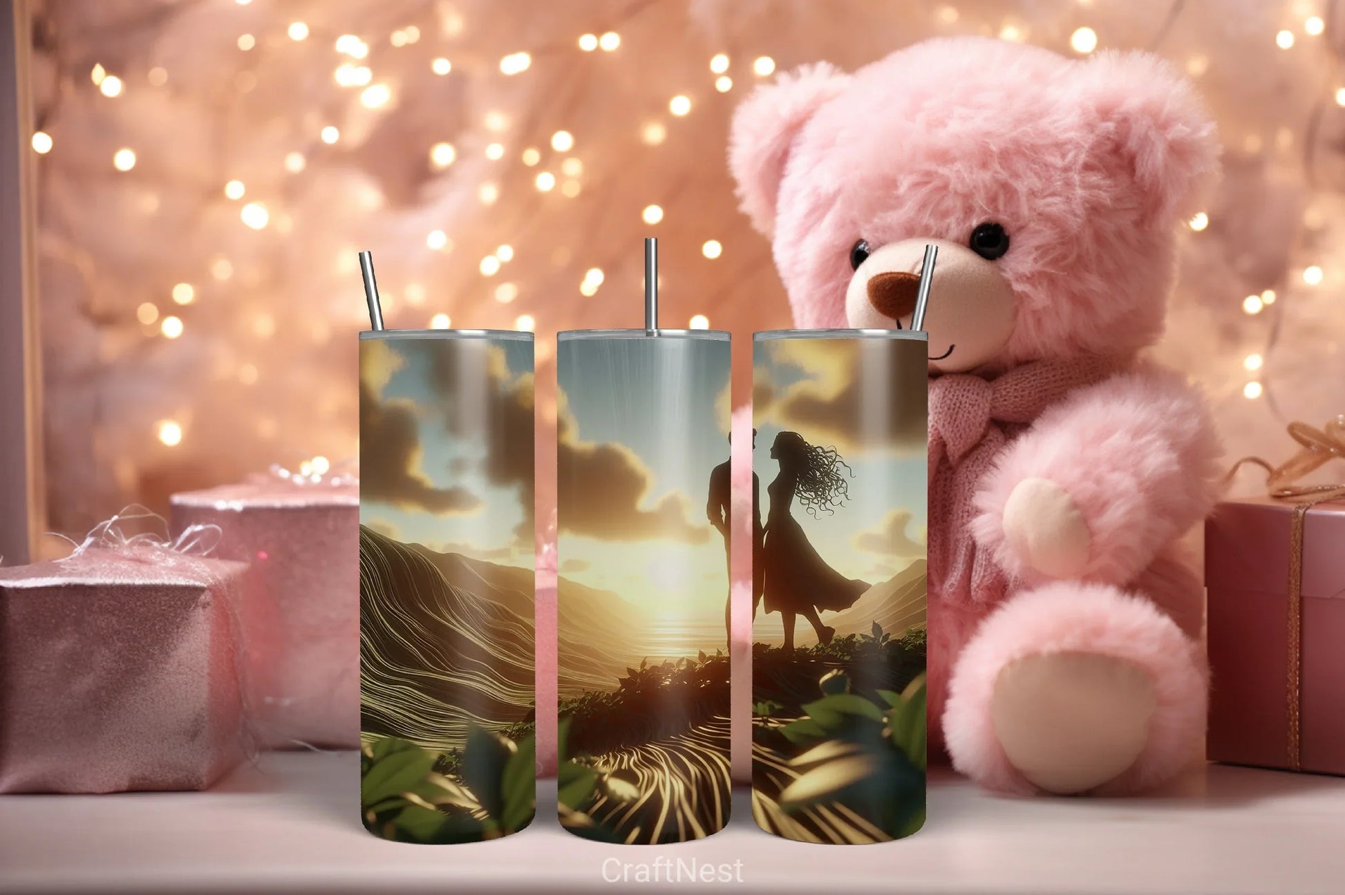 Valentine Tumbler Wrap Bundle 14 - CraftNest - Digital Crafting and Art