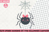 Cute Spider Halloween Clipart Bundle