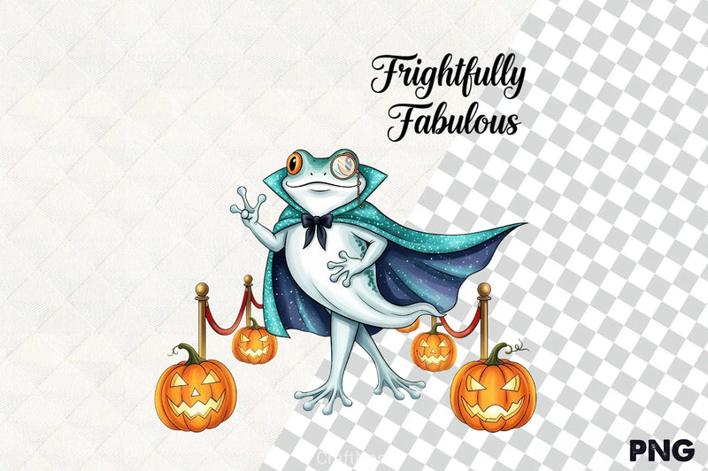 Halloween Frog Red Carpet Clipart Bundle - CraftNest - Digital Crafting and Art