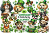 St. Patrick's Day Dog Clipart Bundle 88