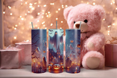 Halloween Tumbler Wrap Bundle 22 - CraftNest - Digital Crafting and Art