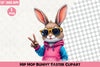 Hip Hop Bunny Easter Clipart Bundle