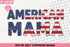 4th of July American Mama Clipart Bundle 2