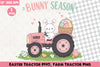 Easter Tractor Farm Clipart Bundle 3
