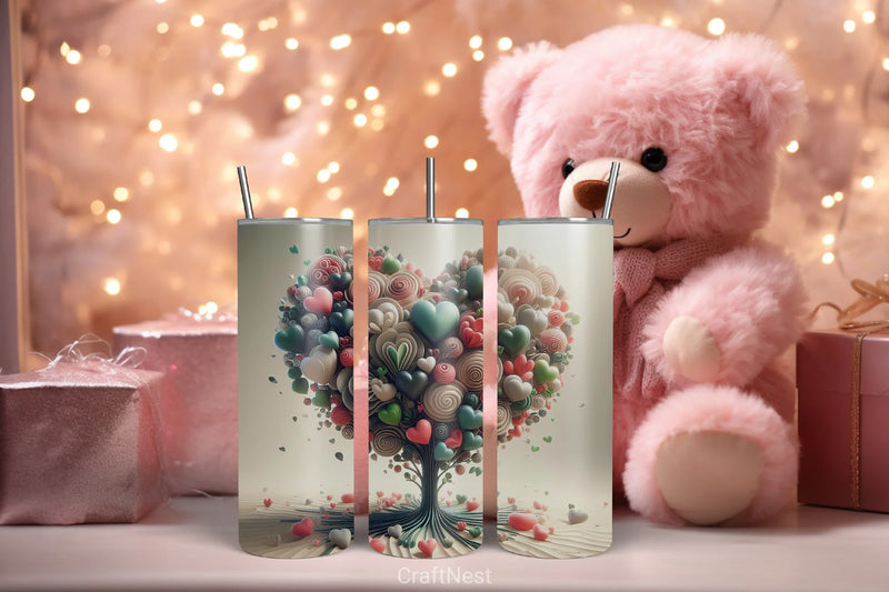 Valentine Tumbler Wrap Bundle 95 - CraftNest - Digital Crafting and Art