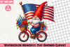 Memorial Day Gnomes Clipart Bundle 3