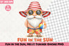 Fun In The Sun: Summer Gnome Clipart Bundle