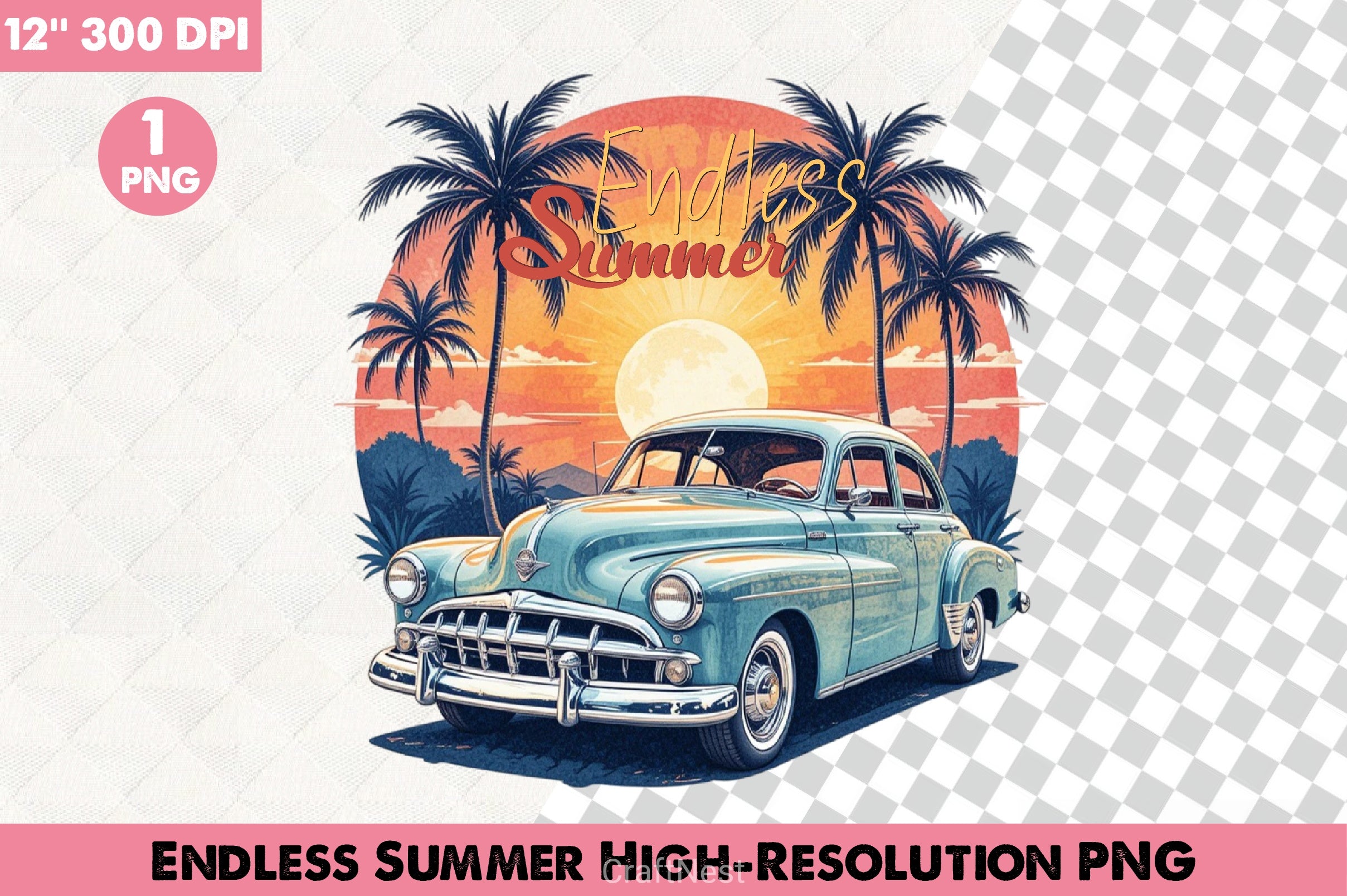 Endless Summer Clipart Bundle - CraftNest - Digital Crafting and Art