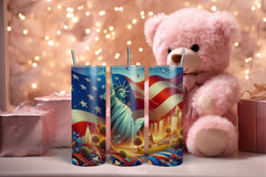 4th of July Tumbler Wrap Bundle 26 - CraftNest - Digital Crafting and Art