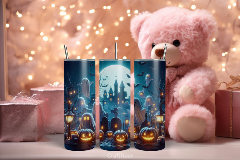 Halloween Tumbler Wrap Bundle 59 - CraftNest - Digital Crafting and Art