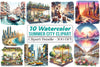 Summer City Clipart Bundle 154