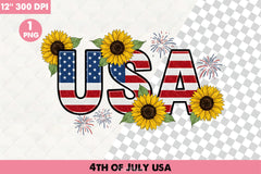 4th of July USA Clipart Bundle 2 - CraftNest - Digital Crafting and Art