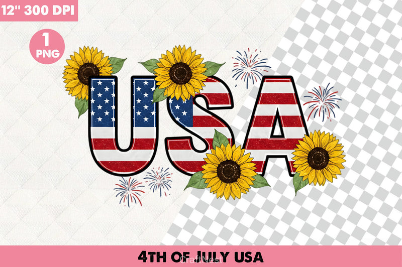 4th of July USA Clipart Bundle 2 - CraftNest - Digital Crafting and Art