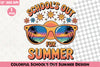 Colorful School's Out Summer Clipart Bundle