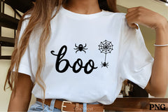 Black Script Boo Halloween Clipart Bundle - CraftNest - Digital Crafting and Art