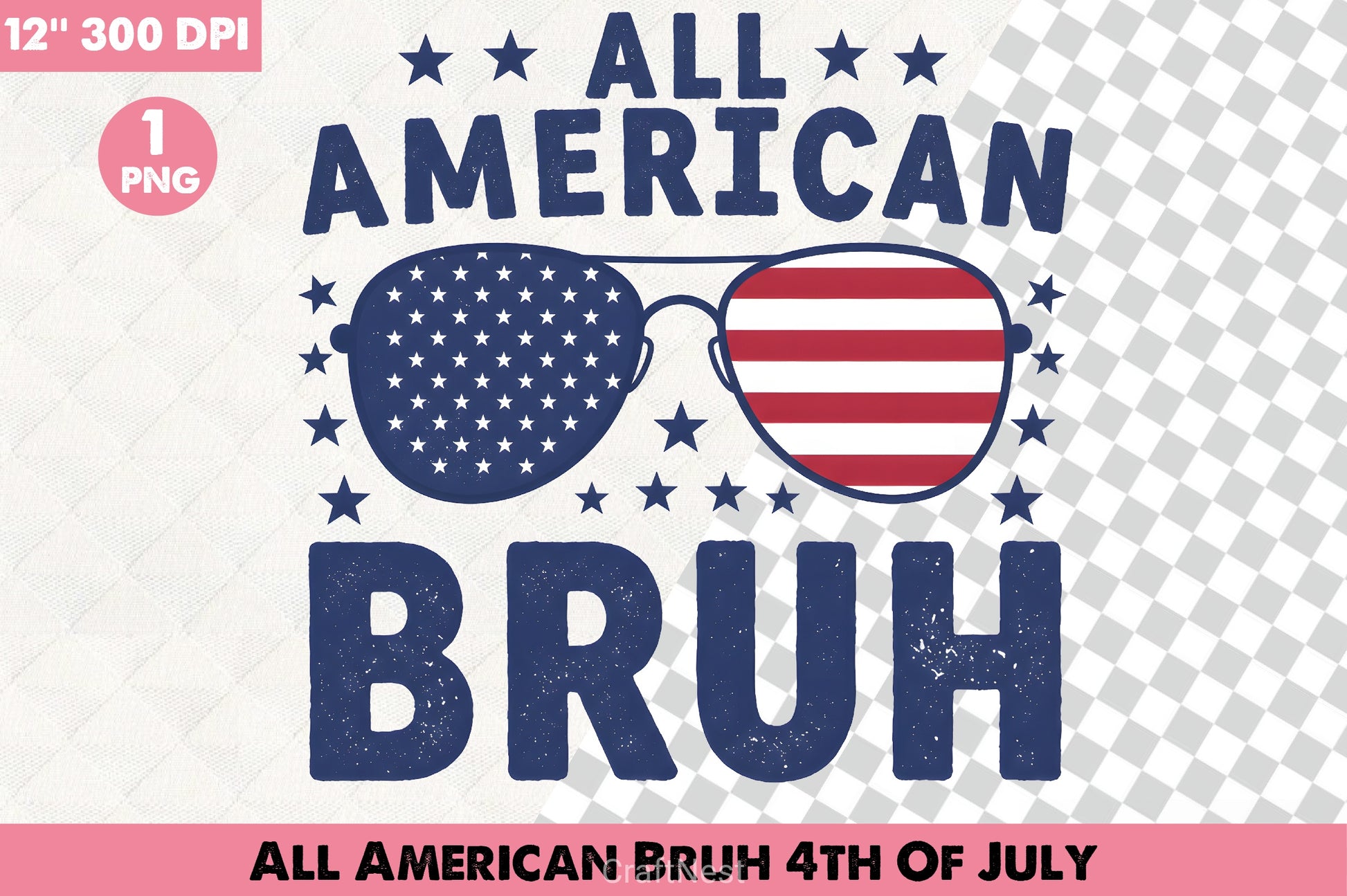 All American 4th of July Clipart Bundle - CraftNest - Digital Crafting and Art