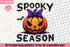Stylized Halloween Jack O' Lantern Clipart Bundle