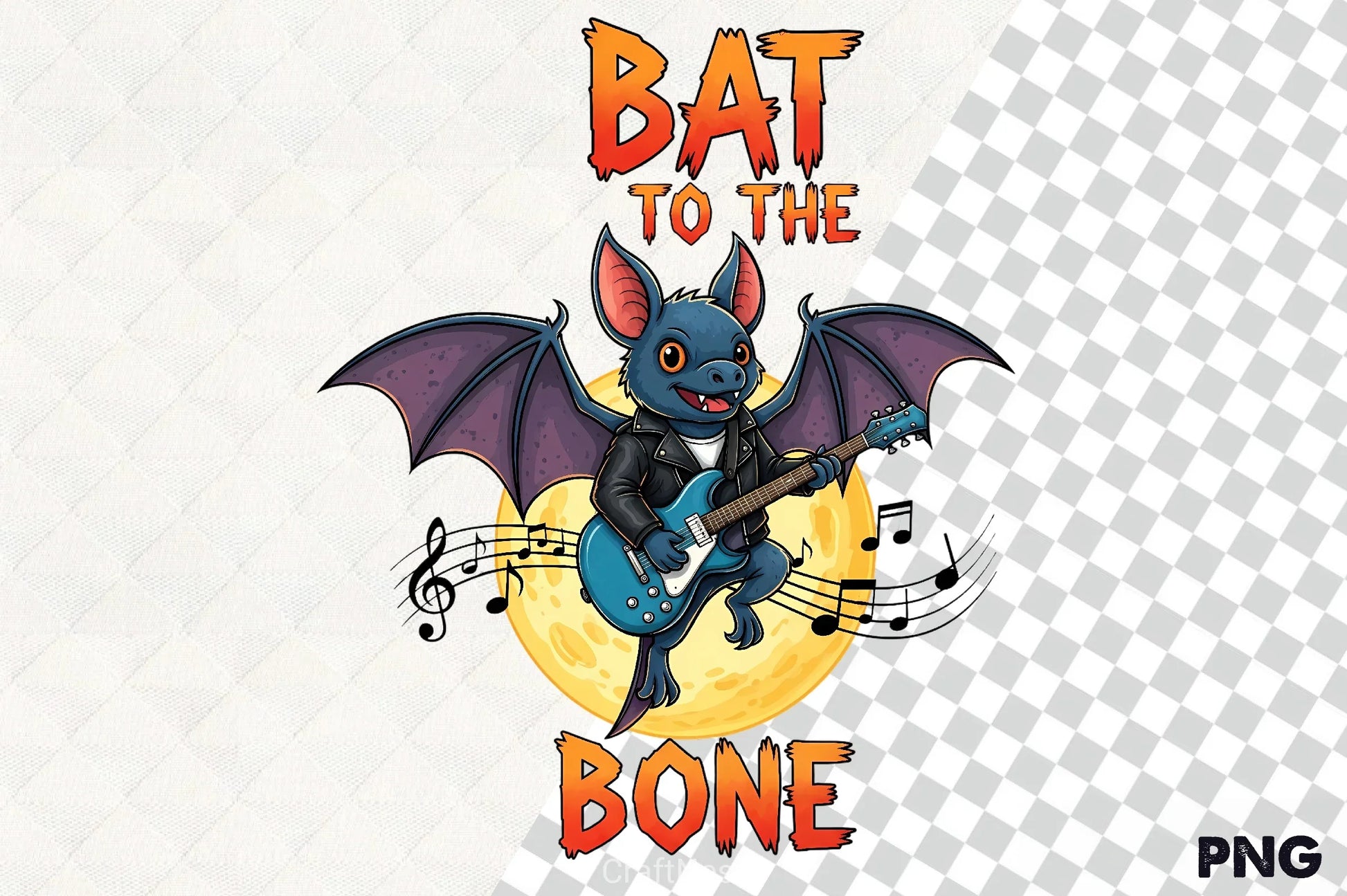 Halloween Rock Bat Clipart Bundle - CraftNest - Digital Crafting and Art