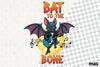 Halloween Rock Bat Clipart Bundle