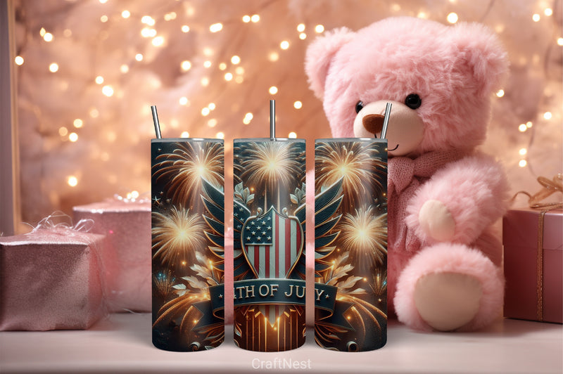 4th of July Tumbler Wrap Bundle 47 - CraftNest - Digital Crafting and Art