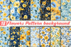 Floral Pattern Background Clipart Bundle 3