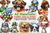 Quirky Funny Dog Clipart Bundle 8