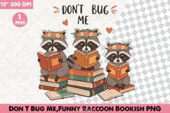 Don‚Äôt Bug Me Raccoon Clipart Bundle - CraftNest - Digital Crafting and Art