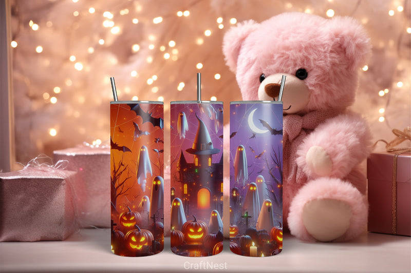 Halloween Tumbler Wrap Bundle 31 - CraftNest - Digital Crafting and Art