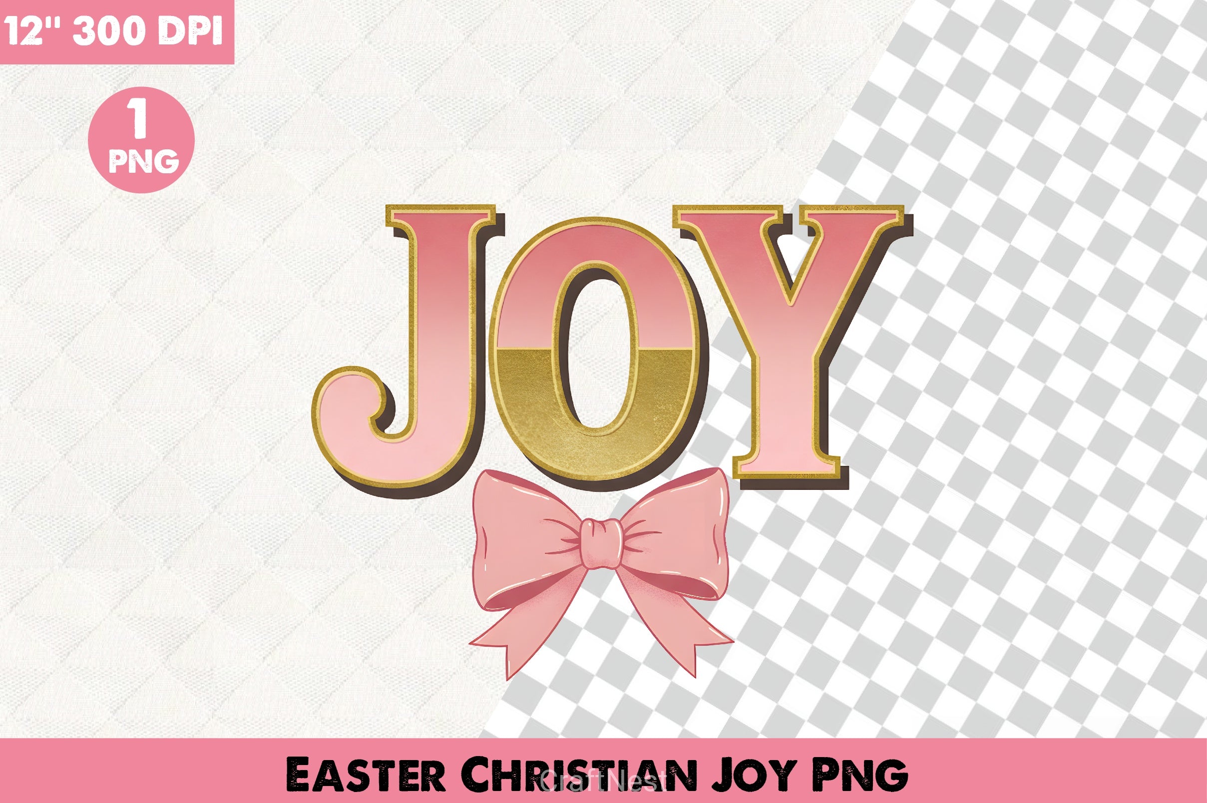 Easter Christian Joy Clipart Bundle - CraftNest - Digital Crafting and Art