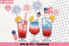 4th of July Drinking Clipart Bundle