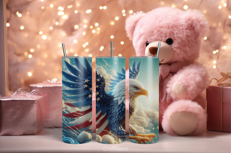 4th of July Tumbler Wrap Bundle 124 - CraftNest - Digital Crafting and Art