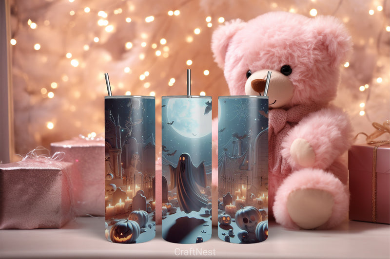 Halloween Tumbler Wrap Bundle 54 - CraftNest - Digital Crafting and Art