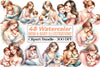Mom & Baby Illustrations Clipart Bundle 1