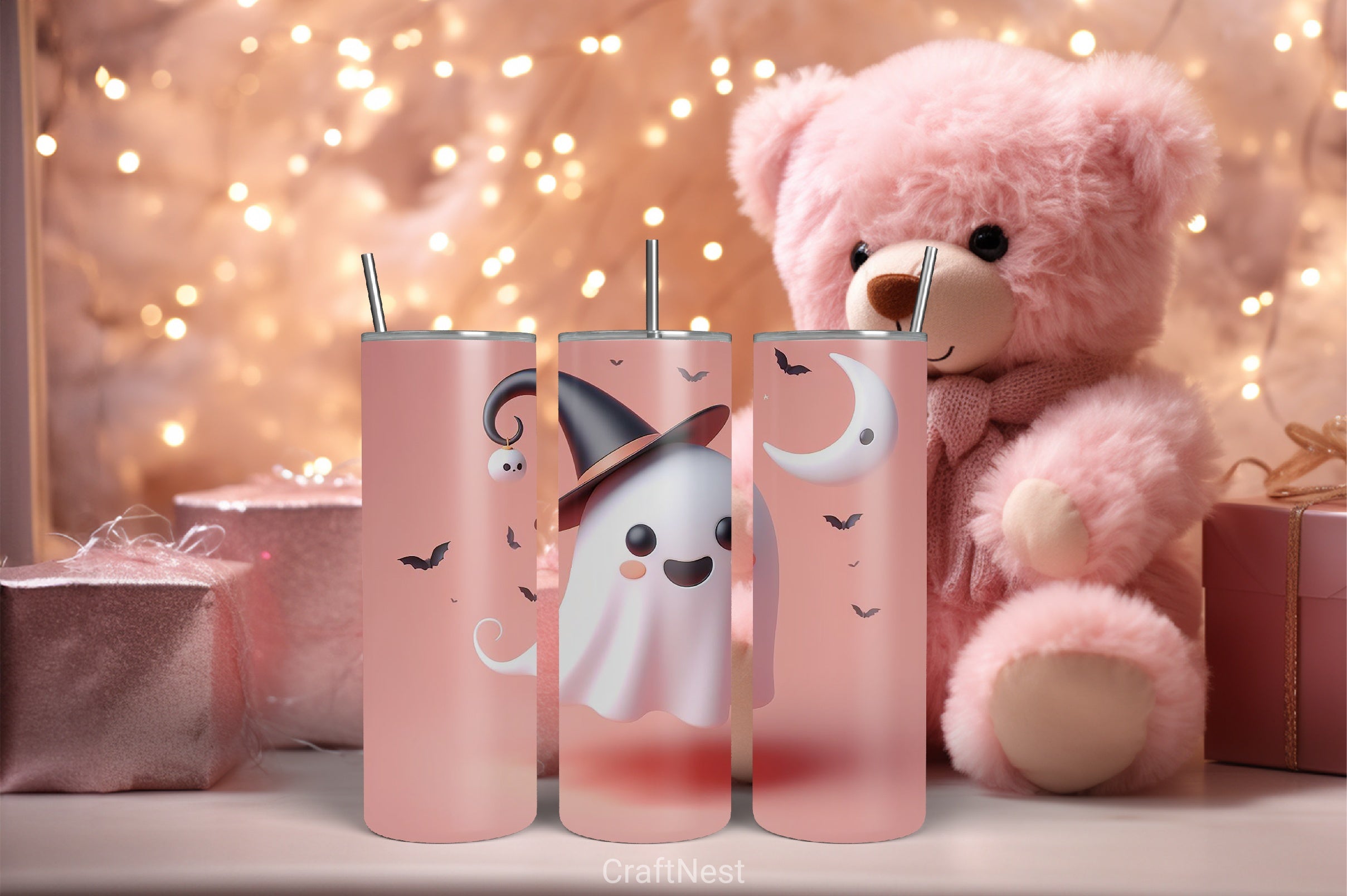 Halloween Tumbler Wrap Bundle 20 - CraftNest - Digital Crafting and Art