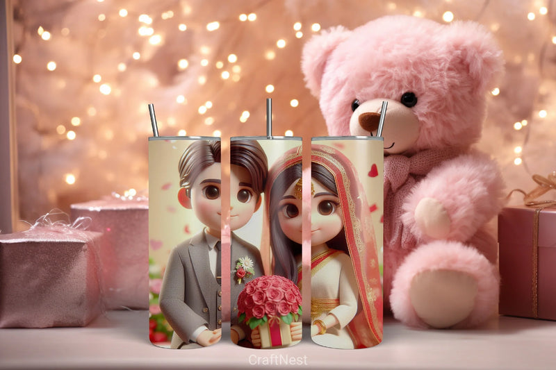 Valentine Tumbler Wrap Bundle 12 - CraftNest - Digital Crafting and Art