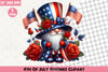 4th of July Gnomes Clipart Bundle 3