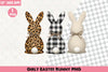 Girly Easter Bunny Clipart Bundle